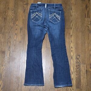 Ariat Women's Dark Blue Boot Cut Jeans